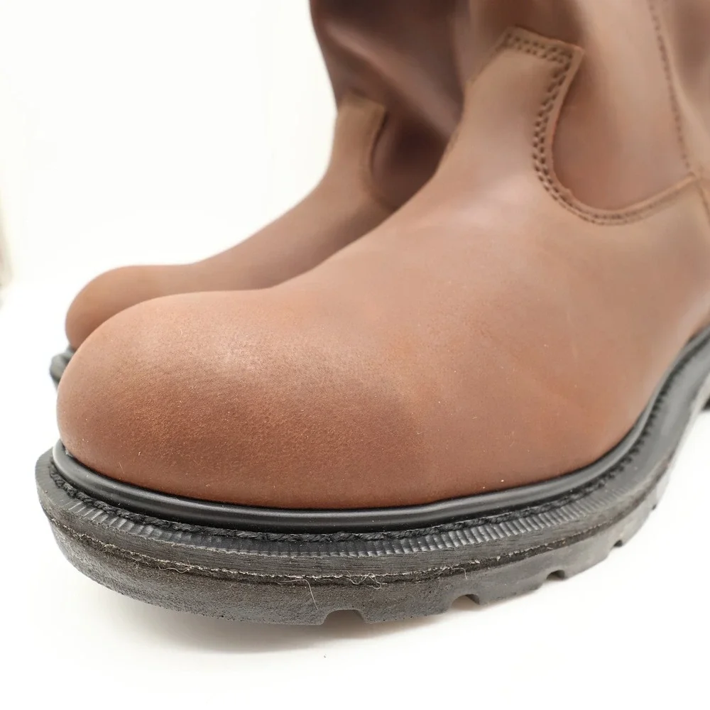 WORX Modern 5701 Steel Toe Work Boots Mens 12 Brown Leather NWT NIB